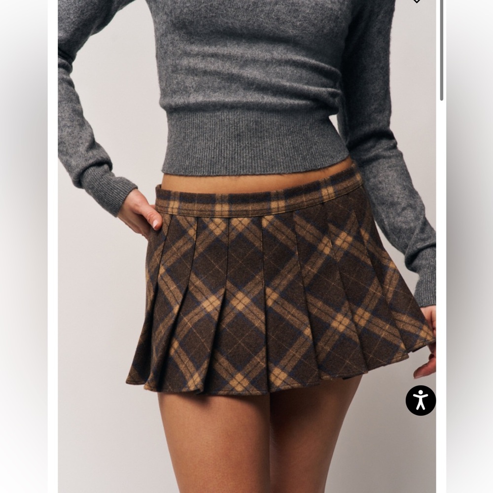 Danielle Guizio Ny Fairfield tartan skirt sz. Xxs NWT